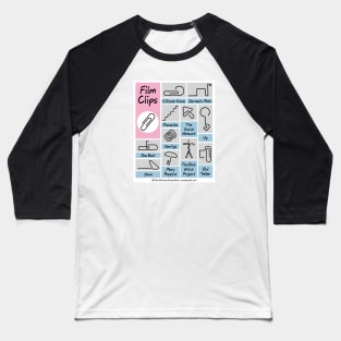 Film Clips Baseball T-Shirt